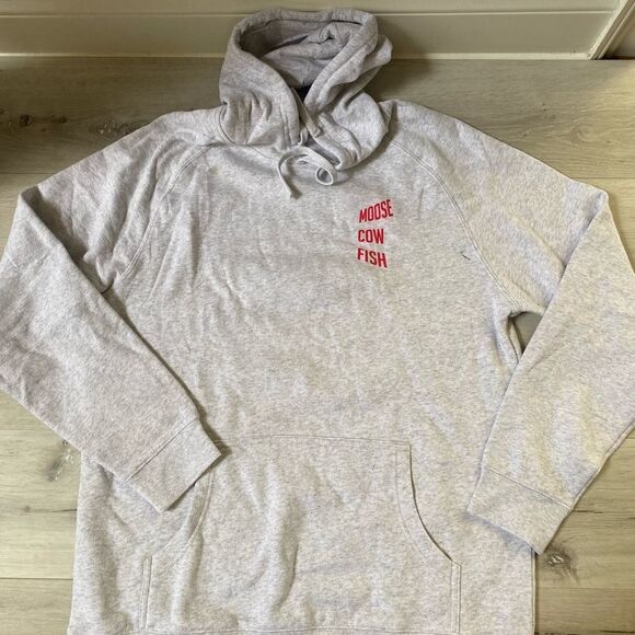 Moosecowfish Devon Hoodie Grey XL new‎ - Picture 5 of 5